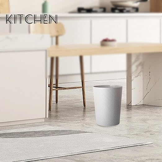 UUJOLY Small Trash Can Wastebasket Garbage Can Container Bins - Image 2