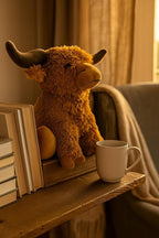 Highland Cow Door Stopper – Cute Weighted Animal Doorstop - Image 6