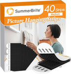 Picture Hanging Strips, Picture Hanger Kit, Removable Damage Free, Picture by Summerbrite