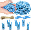 1.35 Inch Mini Clothes Pins for Photo100 Pcs by SETNDTS