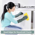 Cleaning Gloves for Dishwashing, 4/5 Pairs Reusable Kitchen Gloves for Wash - Image 5