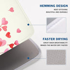 Valentine's Day Dish Drying Mat - Image 4