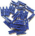 100pcs Mini Colored Spring Wood Clips Clothes Photo Paper Peg Pin Clothespin by Unknown