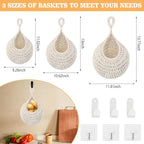 Hanging Fruit Baskets for Kitchen - Image 3