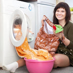 Shappy 2 Pcs Large Travel Laundry Bag Washable Waterproof Wet Dry Large Dirty - Image 6