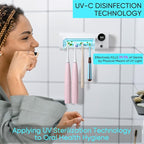 StarWin UV Toothbrush Cleaner, Timer Function, Rechargeable Tooth Brush Holder - Image 4