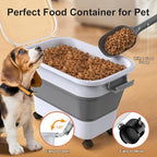 Dog Food Storage Container, 15-23 Lbs Collapsible Dog Food Container - Image 3