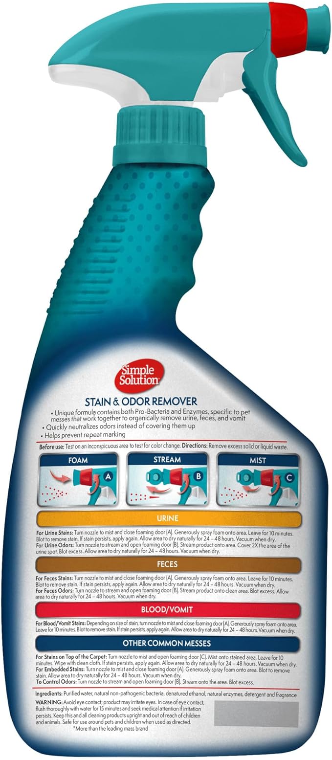 Simple Solution Stain & Odor Eliminator - Image 2