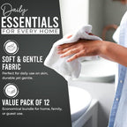 DAN RIVER 12 Pack Wash Cloths for Showering - Image 3