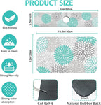 Dish Drying Mat for Kitchen Counter Matt, Super Absorbent Non-slip Rubber Backed - Image 2