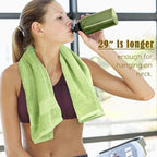 Cleanbear Hand Towels 12 Pack 12 Colors 100% Cotton Hand Towel Set - Image 4
