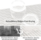 ZLR Silicone Dish Drying Mat & Heat Resistant Trivet - Image 2