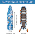 Summer Ocean Shell Ironing Board Cover Stretch Fabric - Image 4