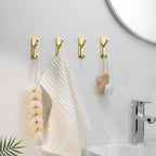niffgaff Wall Hooks for Coat and Towel: 13lb Adhesive Door Hanger Stick On - Image 8
