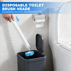 Disposable Toilet Brush 2 Pack- Toilet Bowl Cleaner, Toilet Bowl Brush - Image 6