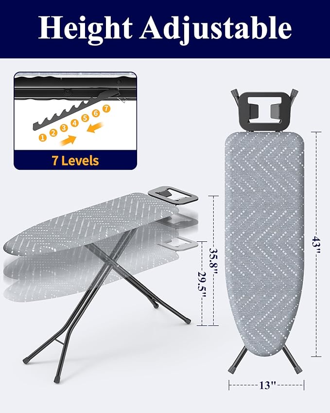Kitsure Folding Ironing Board - Image 3