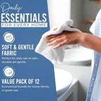 DAN RIVER 12 Pack Wash Cloths for Showering - Image 3