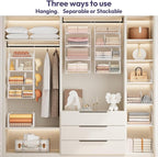 SWTYMIKI Hanging Closet Organizer Storage - Image 4
