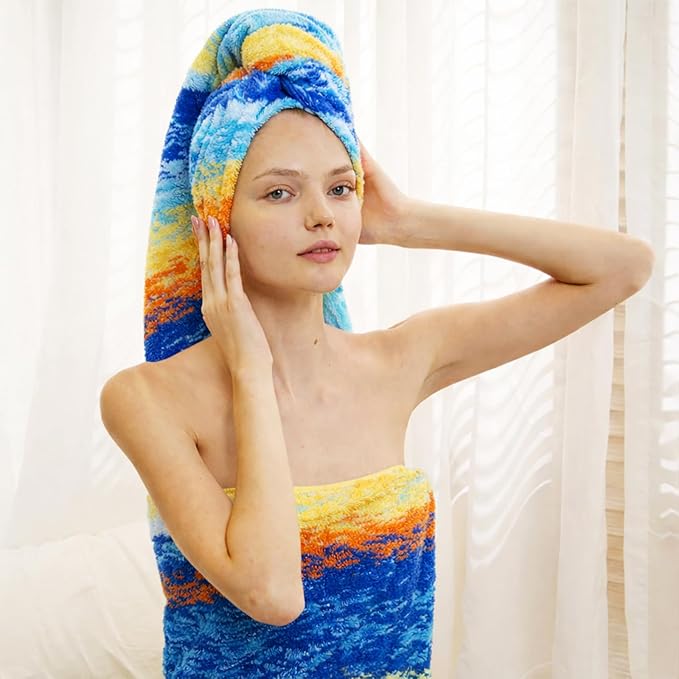 SEMAXE 4-Pack Luxury Bath Towels - Image 8