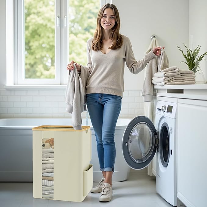 Laundry Basket Clothes Hamper - Image 5