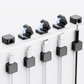 10 Pack Magnetic Cord Organizer Holder, Adjustable Cable Clips, Strong Adhesive by Lakeronelove