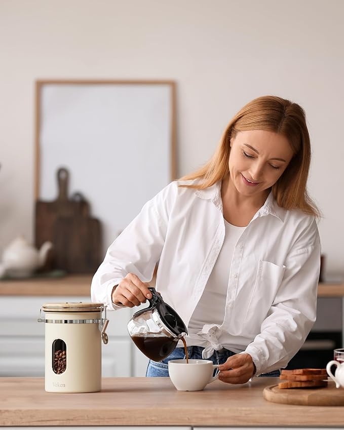 Veken Coffee Sugar Canister - Image 8