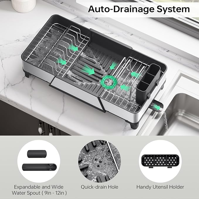 Large Dish Drying Rack - Image 8