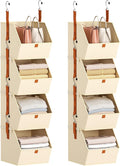 Hanging Closet Organizer 4 Tier by Homsorout
