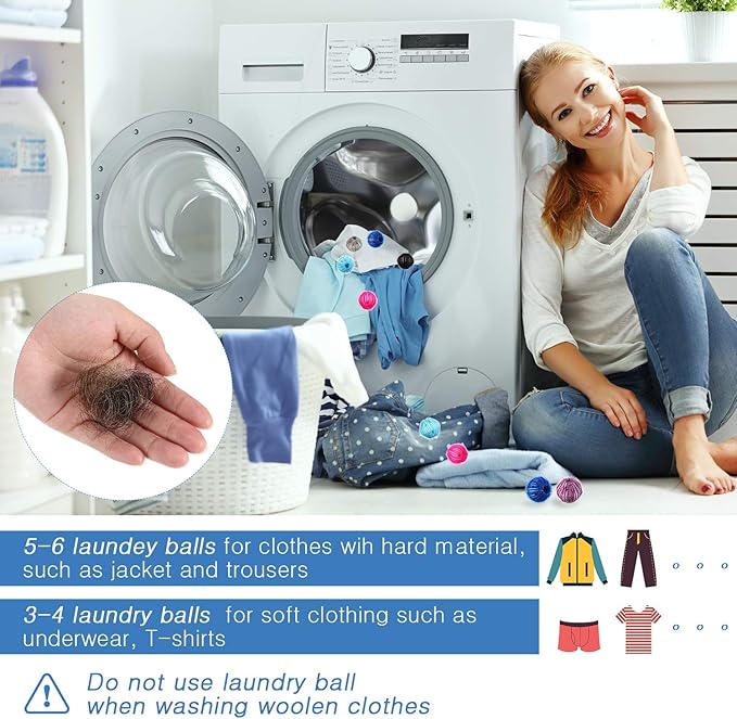 Blulu 24 Pieces Pet Hair Remover - Image 6