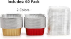 ZEAYEA 60 Pack 10 oz Aluminum Foil Baking Cups - Image 5