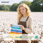SEMAXE 12 Pack Hand Towels for Bathroom, 100% Cotton Towels - Image 4