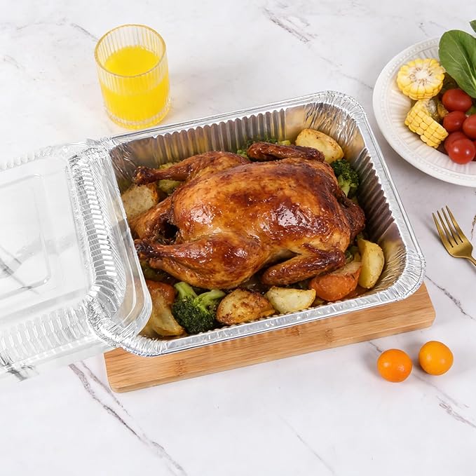 9x13 Inch Disposable Aluminum Pans - Image 3