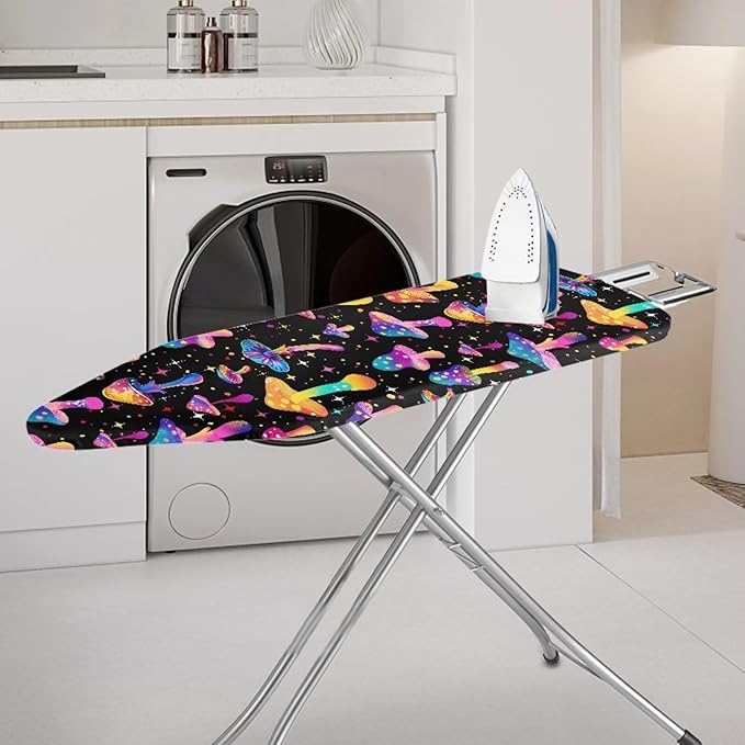 Sprowallow Shining Mushroom 15x54 Ironing Board Cover and Pad, Iron Scorch - Image 2