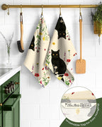 Flour Sack Kitchen Towels Set of 2-18x26 Cotton Dish Towels - Image 3