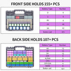 Battery Organizer Storage Holder Box Case - Image 5