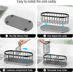 Kitchen Sink Caddy Organizer, Sponge Holder - Image 4