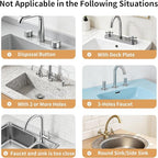 Quick Dry Absorbent Diatomaceous Earth Faucet Mat, Sink Water Splash Guard & - Image 7