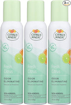 Citrus Magic Freshener Odor Eliminating Air Freshener Spray, 3 Ounce, Fresh by CitrusMagic