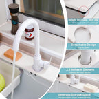 Fast Drying Faucet Mat for Kitchen Sink, Water Absorbent Diatomite Stone Sink - Image 2