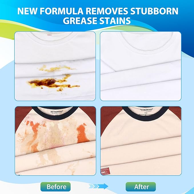 Clothes Grease Stain Remover, Newborn & Baby Essentials, Laundry Stain Treatment - Image 7