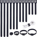 200PCS Reusable Cable Ties Wire Ties Cord Organizer Cable Organizer Adjustable by SyncYourLifeWithMVYC