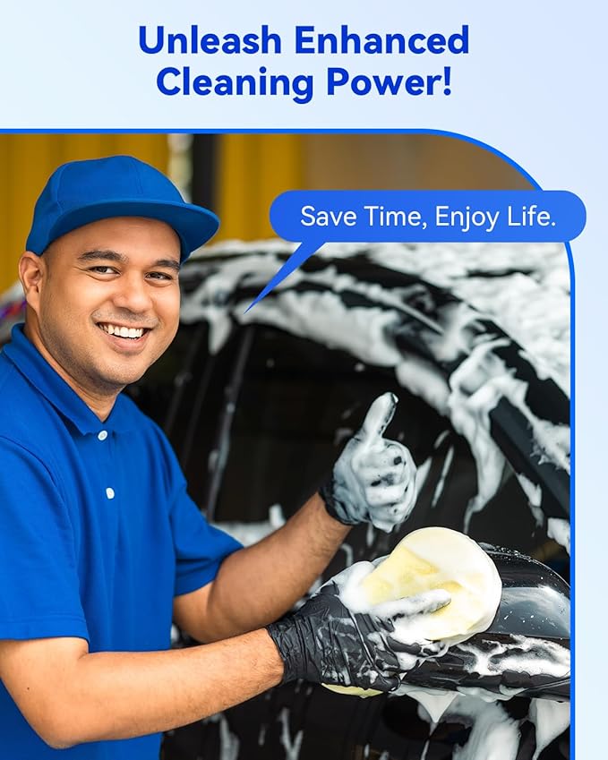 Temede Car Wash Sponge, Car Cleaning Large Sponges, All Purpose Sponges - Image 4