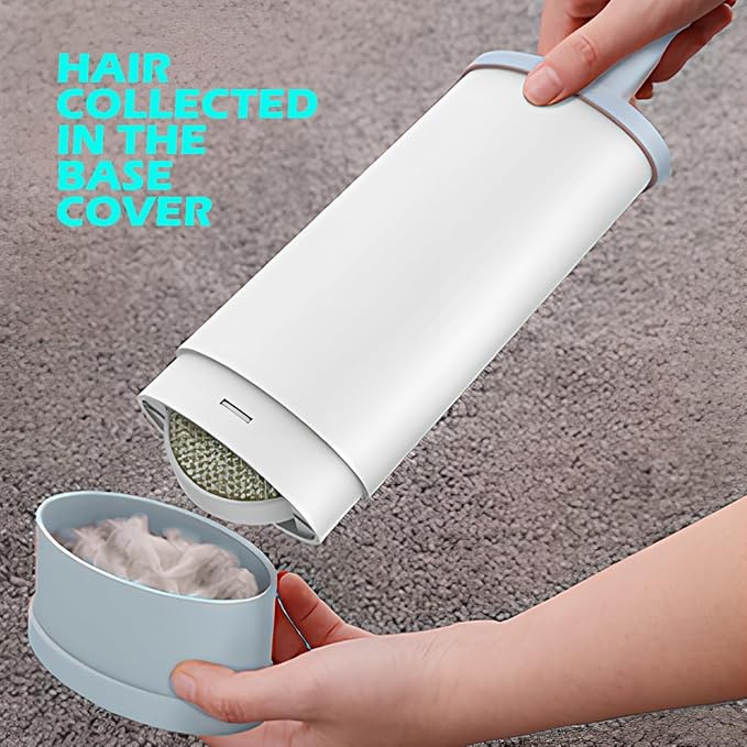 2PCS Lint Brushes for Clothes, Cat Dog Hair Remover for Lundary, Self-Cleaning - Image 7