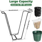 Outdoor Trash Bag Holder Metal Garden Trash Bag Holder - Image 2