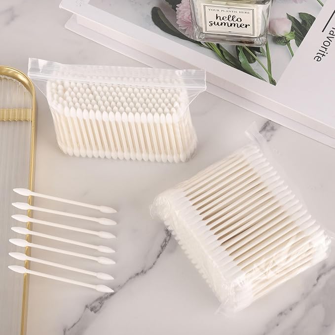 1200 Count 3" Pointed Cotton Swabs Double Precision Tip Cotton Buds - Image 6