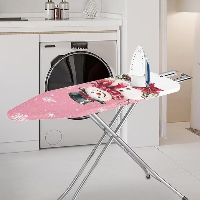 Sprowallow Snowman Print Christmas Ironing Board Cover Standard Size Scorch - Image 2