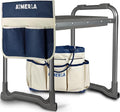 Aimerla Foldable Garden Kneeler Seat Heavy Duty [Upgraded Widened Thick Kneeling Pad] Garden Stool with Large Garden Tool Bags with Pockets - Portable Garden Bench Gardening Gifts for Parents by Aimerla