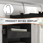 4-Shelf Hanging Closet Organizer and Storage Foldable Hanging Closet Shelves - Image 6