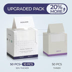 ECOLOOK Disposable Face Towel XL-10"x12" Upgraded Thick Facial Towels, Ultra - Image 2