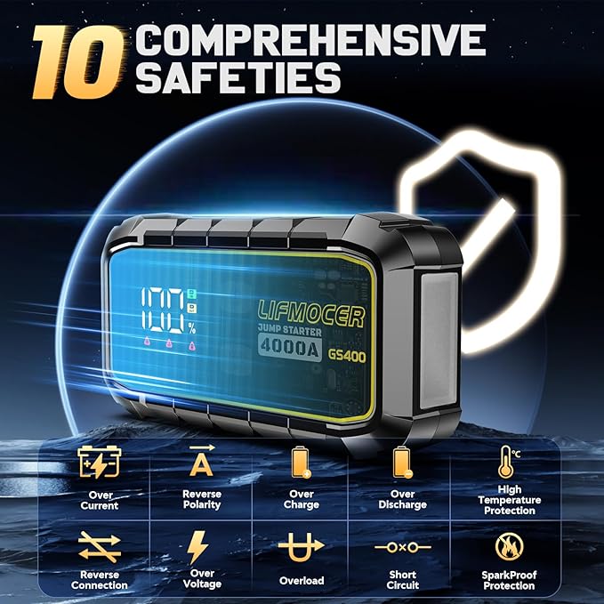 GS400 Jump Starter - Image 4